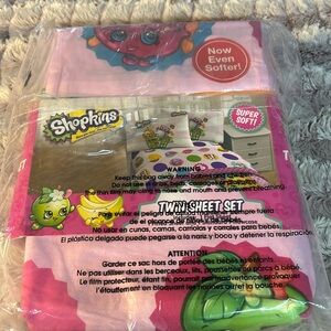 SHOPKINS Twin Sheets Set